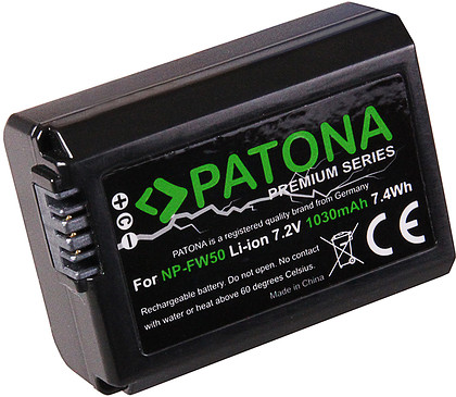Akumulator Patona zamiennik Sony NP-FW50 Premium