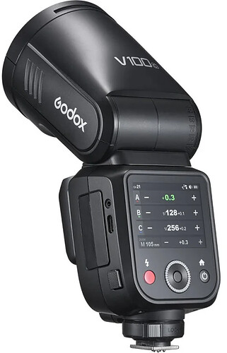 Lampa reporterska Godox V100 TTL (Canon)