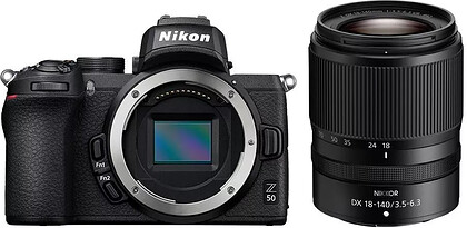 Bezlusterkowiec Nikon Z50 + Nikkor Z 18-140mm f/3.5-6.3 VR DX - cena zawiera Natychmiastowy Rabat 470 zł |W zestawie taniej kup Capture ONE 23 PRO za 399 zł