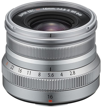 Obiektyw Fujinon XF 16mm f/2.8 R WR srebrny - OUTLET Pełne 12 miesięcy gwaranacji!