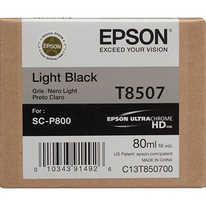 Tusz Epson T8507 Light Black do SC-P800