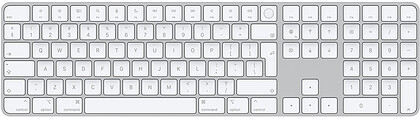 Apple Klawiatura Magic Keyboard z Touch ID i polem numerycznym dla modeli Maca z układem Apple-angielski (międzynarodowy) MK2C3Z/A