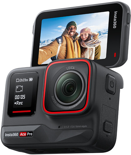 Kamera sportowa Insta360 Ace Pro - filmowanie 8K