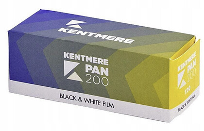 Film czarno-biały KENTMERE PAN 200 [120/12 zdjęć]