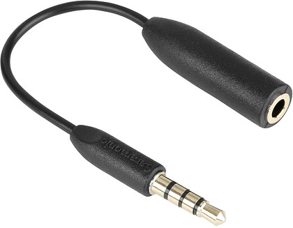 Kabel audio Saramonic SR-UC201 - mini Jack TRS (żeński) / mini Jack TRRS - Wyprzedaż