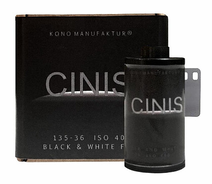 Film czarno-biały KONO! CINIS 400 [135/36 zdjęć]
