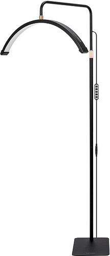 Lampa LED Newell Dianis - czarna