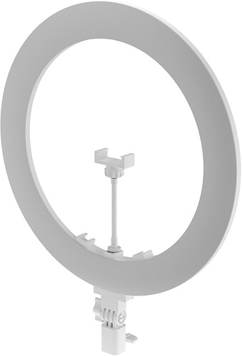Lampa pierścieniowa Newell RL-18A - WB (3200 K - 5500 K) Arctic White