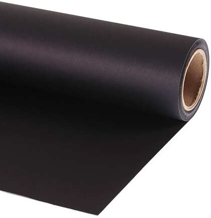 Colorama tło fotograficzne kartonowe 2,72m x 11m czarna (BLACK CO168)