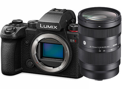 Bezlusterkowiec Panasonic Lumix S5II (body) + Sigma obiektyw 28-70/2.8 DG DN Contemporary (L-mount) | Promocja Black Friday!