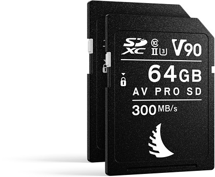 Karta pamięci Angelbird SDXC 64GB AV Pro (300MB/s) V90 UHS-II U3 Match Pack/Canon EOS R6