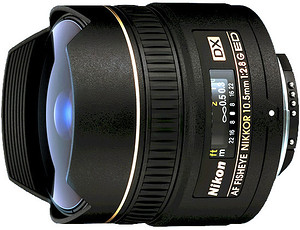 Obiektyw Nikkor AF DX Fisheye 10,5mm f/2,8G ED