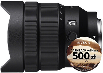 Obiektyw Sony FE 12-24mm f/4 G (SEL1224G) - CASHBACK 500zł