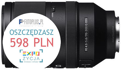Obiektyw Sony FE 70-300mm f/4.5-5.6 G OSS - Stare na nowe -500zł - Kup za 4897zł + Dodatkowy 1 rok gwarancji