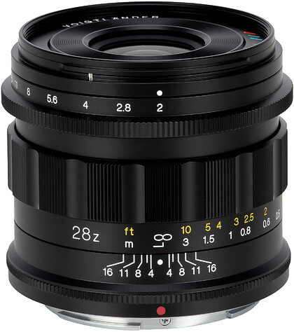 Obiektyw Voigtlander APO Lanthar 28mm f/2.0 - Nikon Z