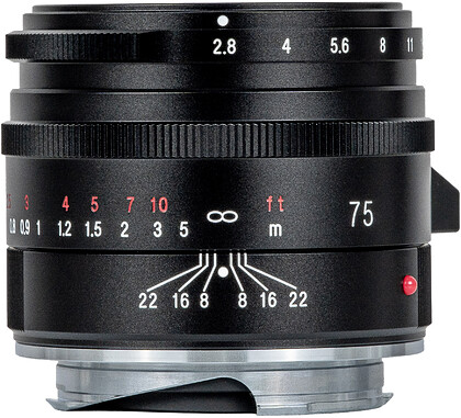 Obiektyw Voigtlander APO Skopar 75mm f/2.8 do Leica M - czarny