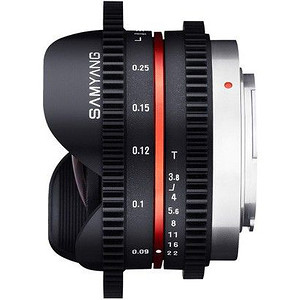 Obiektyw Samyang 7,5mm f/3.8 T VDSLR (Mikro 4/3)