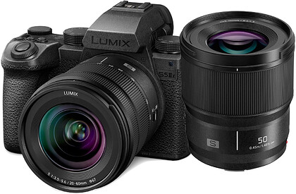 Bezlusterkowiec Panasonic Lumix S5IIX + 20-60mm f/3.5-5.6 + 50mm f/1.8 | Promocja Black Friday!