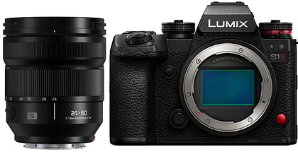 Bezlusterkowiec Panasonic Lumix S1II (DC-S1M2E) + Obiektyw Panasonic Lumix S 24-60mm f/2.8 - Rozszerz gwarancję do 5 lat! - RATY 0%