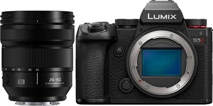 Bezlusterkowiec Panasonic Lumix S5II (body) + Obiektyw Panasonic Lumix S 24-60mm f/2.8 - Rozszerz gwarancję do 5 lat! - RATY 0%