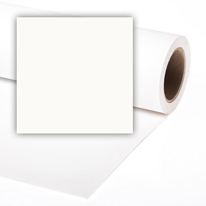 Colorama tło fotograficzne kartonowe 2,72m x 11m białe  (SUPER WHITE C01107)
