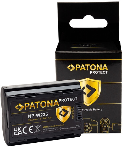 Akumulator Patona zamiennik FujiFilm NP-W235 PROTECT
