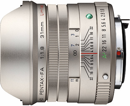 Obiektyw Pentax HD PENTAX-FA 31mm f/1.8 Limited (srebrny) - Wyprzedaż