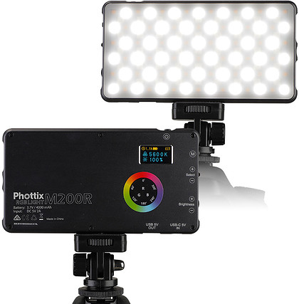 Lampa Phottix M200R RGB