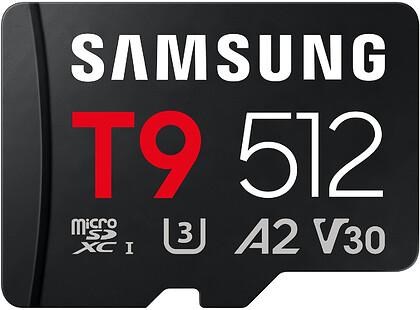 Karta Pamięci Samsung microSDXC 512GB T9 (200/130MB/s) (MB-MH512T/WW)
