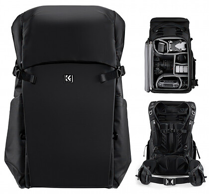 Plecak K&F Concept Star Wander 04 30 l - czarny