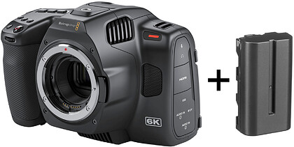 Kamera Blackmagic Pocket Cinema Camera 6K Pro + Akumulator Blackmagic NP-F570