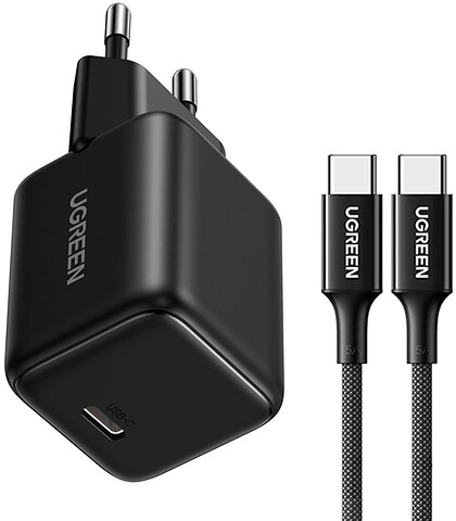 UGREEN Ładowarka sieciowa X513 GaN USB-C + kabel USB-C 1M 65012