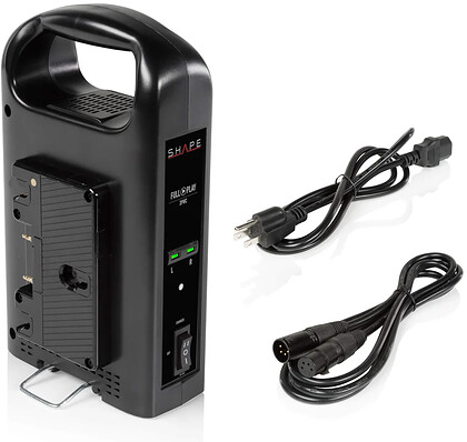 SHAPE Full Play Inteligenta dwukanałowa ładowarka Gold-Mount