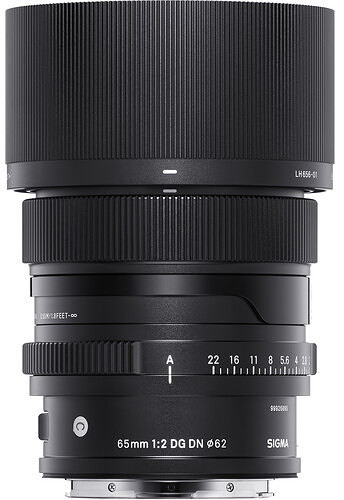 Obiektyw Sigma 65mm f/2 DG DN I Contemporary (Sony E) - 3 lata gwaranacji - Zyskaj rabat do 15% z kodem SIGMA15