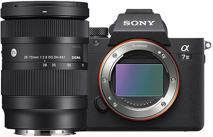 Bezlusterkowiec Sony A7III + Sigma 28-70mm f/2.8 DG DN I Contemporary (Sony E) | promocja Black Friday!