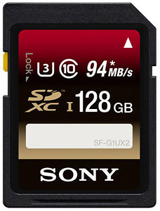 Karta pamięci Sony SDXC UHS-I 128GB (94 MB/s) (SF-G1UX2)