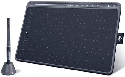 Tablet graficzny Huion HS611 - szary (Space Grey)