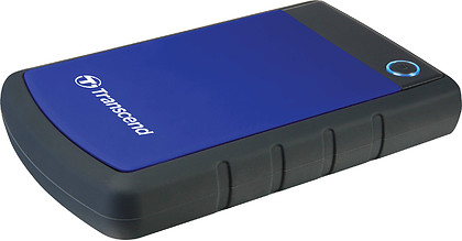 Dysk HDD 2,5" Transcend StoreJet 25H3B 1TB USB 3.0 niebieski (TS1TSJ25H3B)