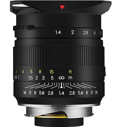 Obiektyw TTArtisan 35mm f/1,4 - czarny - Leica M