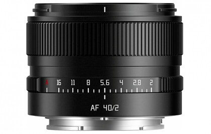 Obiektyw TTArtisan 40mm f/2.0 AF - pełna klatka - Sony E