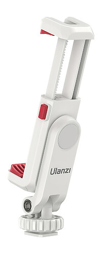 Obrotowy uchwyt do telefonu Ulanzi ST-06S Biały