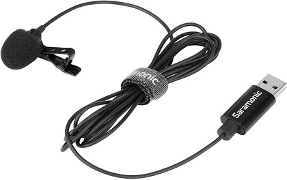 Mikrofon krawatowy Saramonic SR-ULM10 ze złączem USB PC / Mac