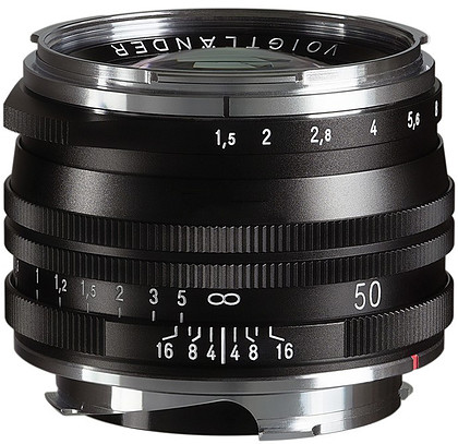 Obiektyw Voigtlander Nokton II 50mm f/1,5 do Leica M MC Black - 20% rabatu z kodem Voigtlander2022