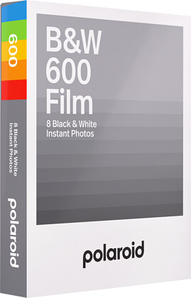Wkład Polaroid B&W Film for 600 (White Frame)