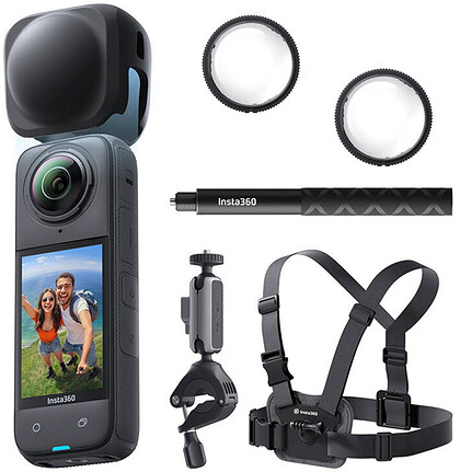 Kamera sferyczna 360º Insta360 X4 - 8K - Bike Bundle