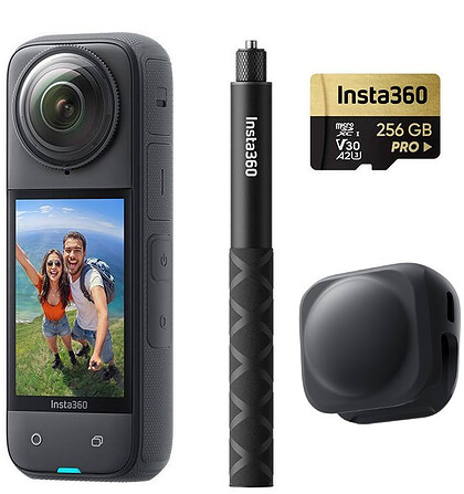 Kamera sferyczna 360º Insta360 X4 - 8K - Explorer Bundle