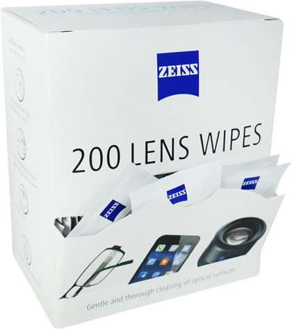 Zestaw Carl Zeiss ściereczki 200szt Pre-Moistened Cleaning Cloths