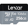 Karta pamięci Lexar microSDXC 256GB 1066x (160MB/s) + adapter SD