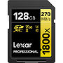 Karta pamięci Lexar SDXC 128GB 1800x (270MB/s) Professional