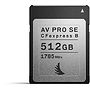 Karta pamięci Angelbird CFexpress 512GB SE AV Pro Type B (1785MB/s)